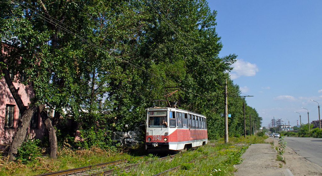 Челябинск, 71-605 (КТМ-5М3) № 2040