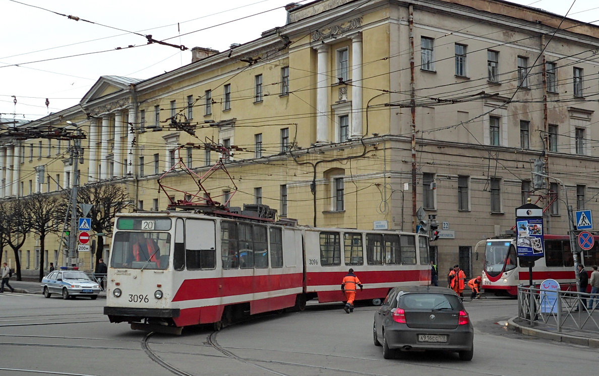 Санкт-Петербург, ЛВС-86К № 3096