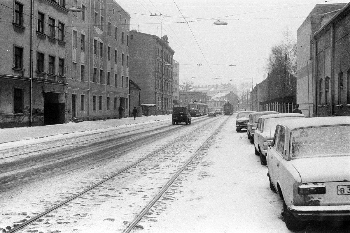 Riga — Old photos; Riga — Tramway Lines and Infrastructure
