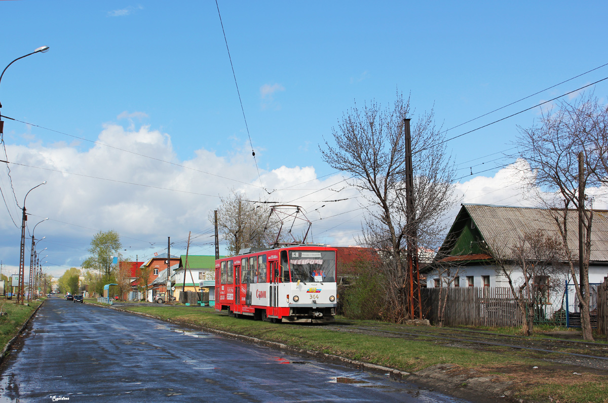 Екатеринбург, Tatra T6B5SU № 364