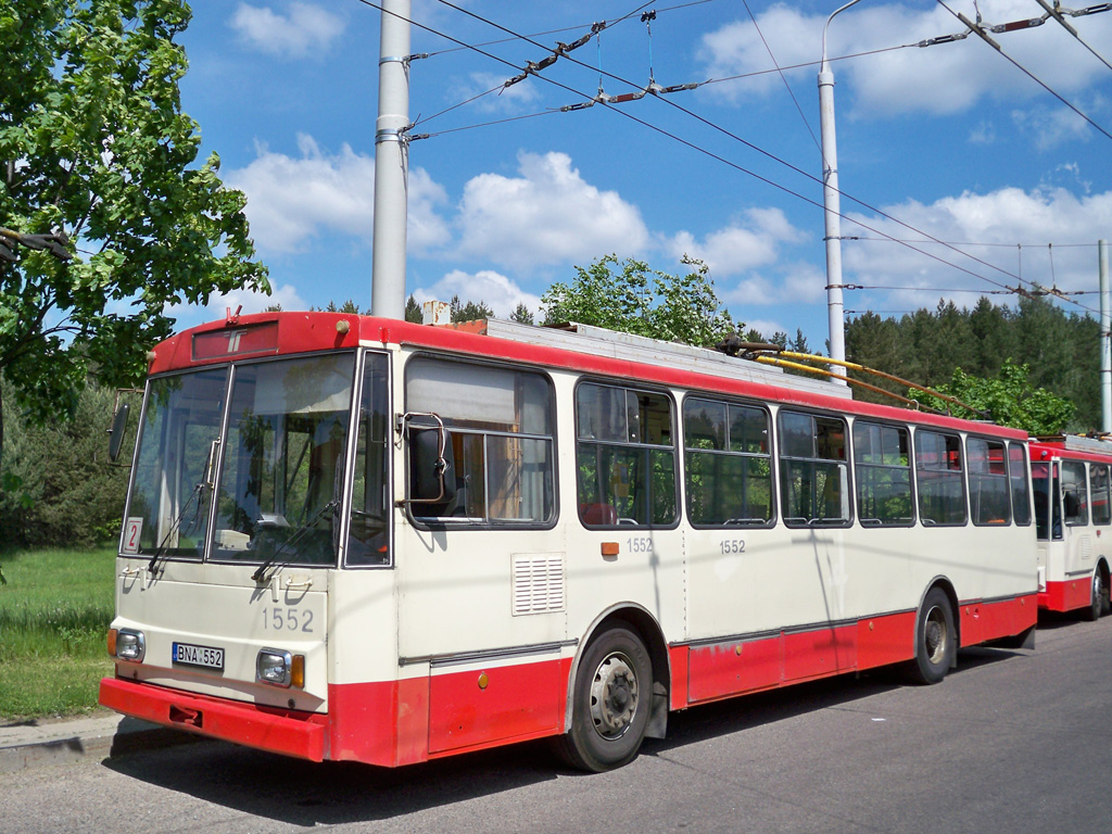 Вильнюс, Škoda 14Tr89/6 № 1552