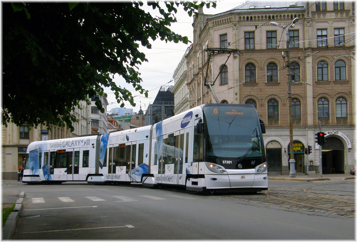 Рига, Škoda 15T ForCity Alfa Riga № 57201