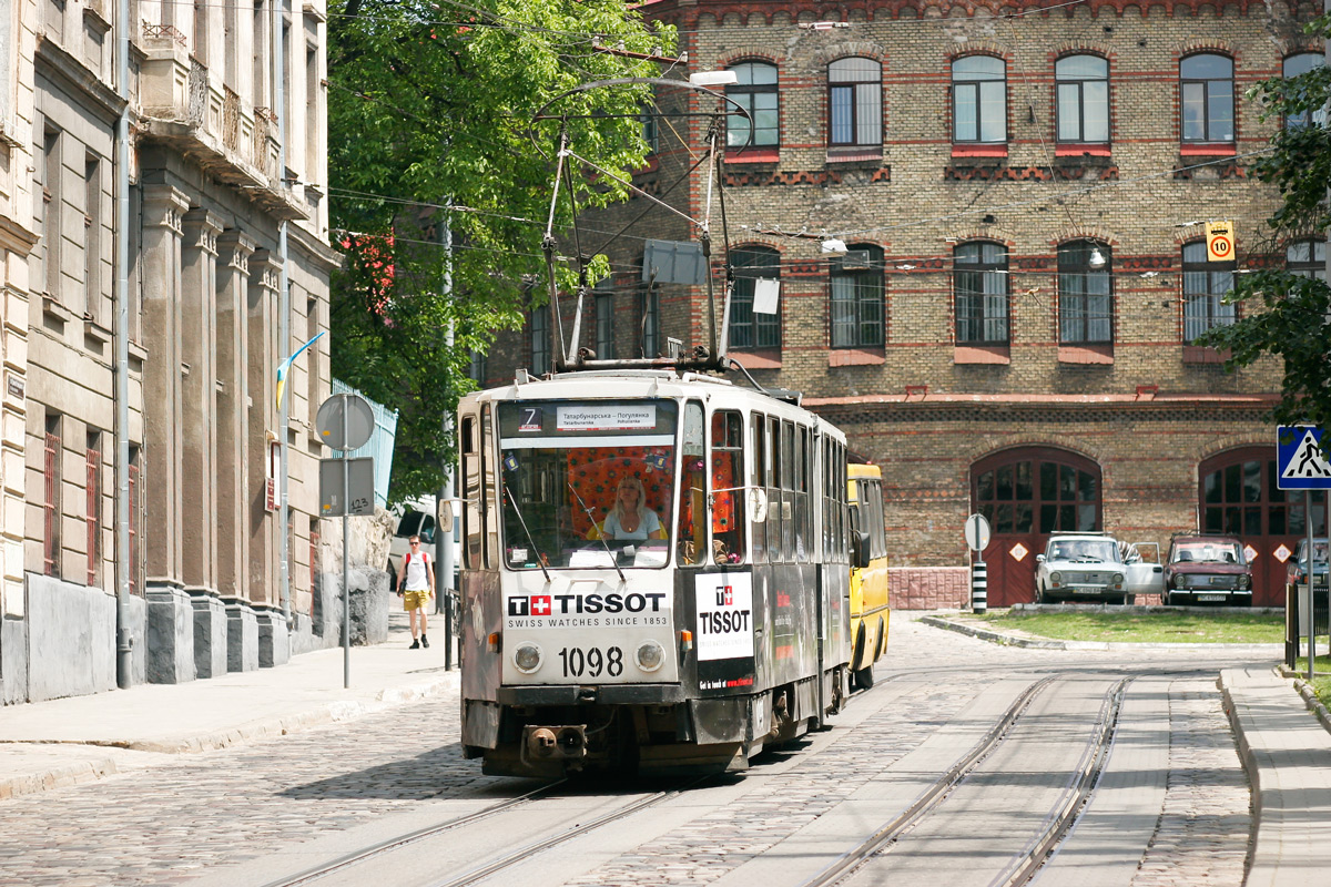Львов, Tatra KT4SU № 1098