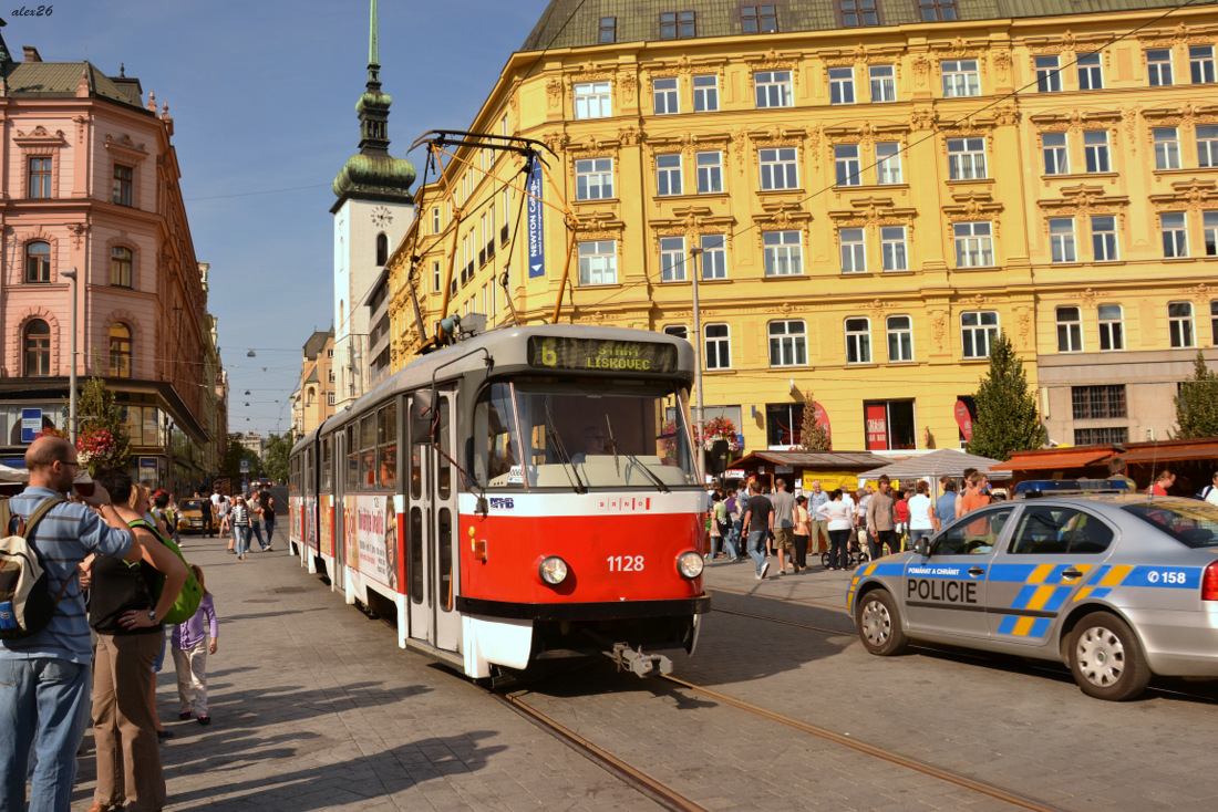 Brno, Tatra K2YU Br. 1128