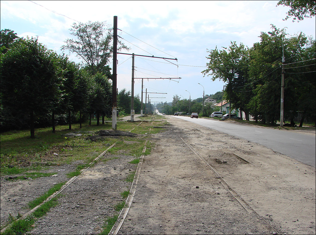 佛羅尼斯 — The remnants of Voronezh tramway