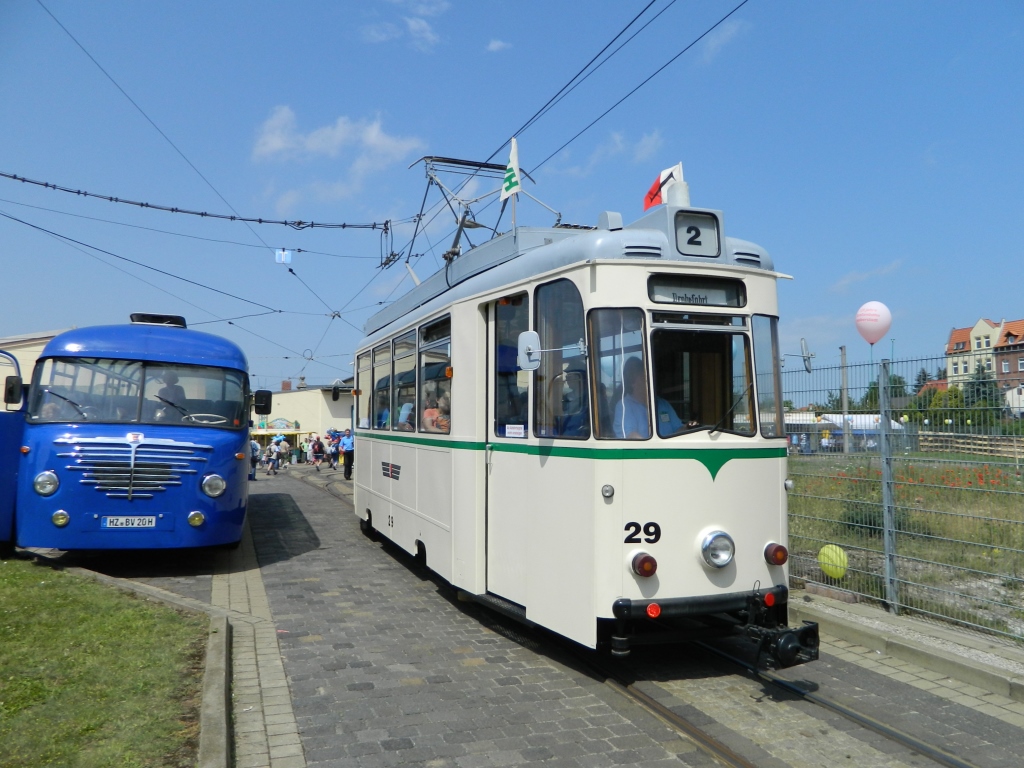 Хальберштадт, Reko TZ70 № 29; Хальберштадт — Юбилей: 125 лет Хальберштадтскому трамваю (30.06.2012)