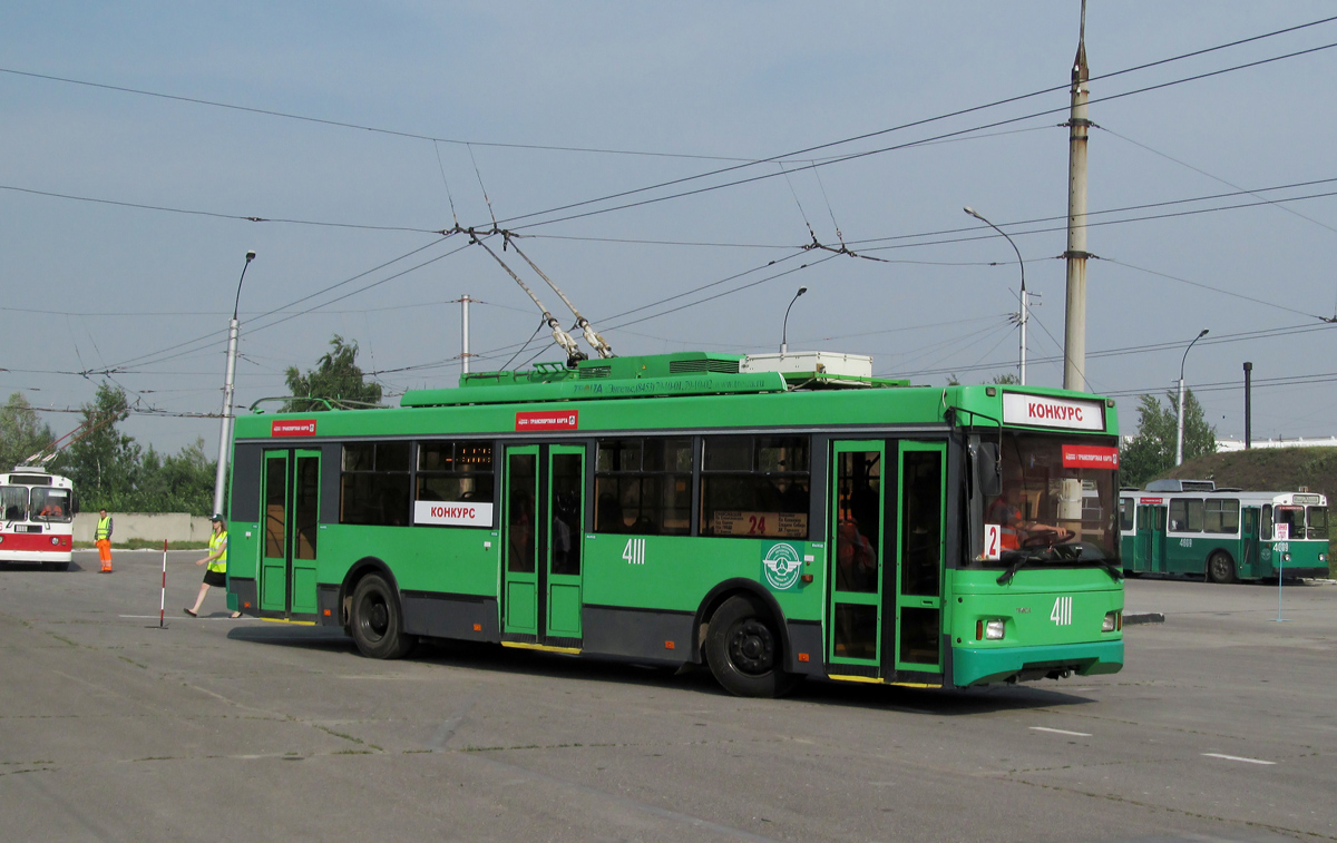 Novosibirsk, Trolza-5275.06 “Optima” № 4111; Novosibirsk — Competition of driver's skill of drivers of a trolleybus 2012