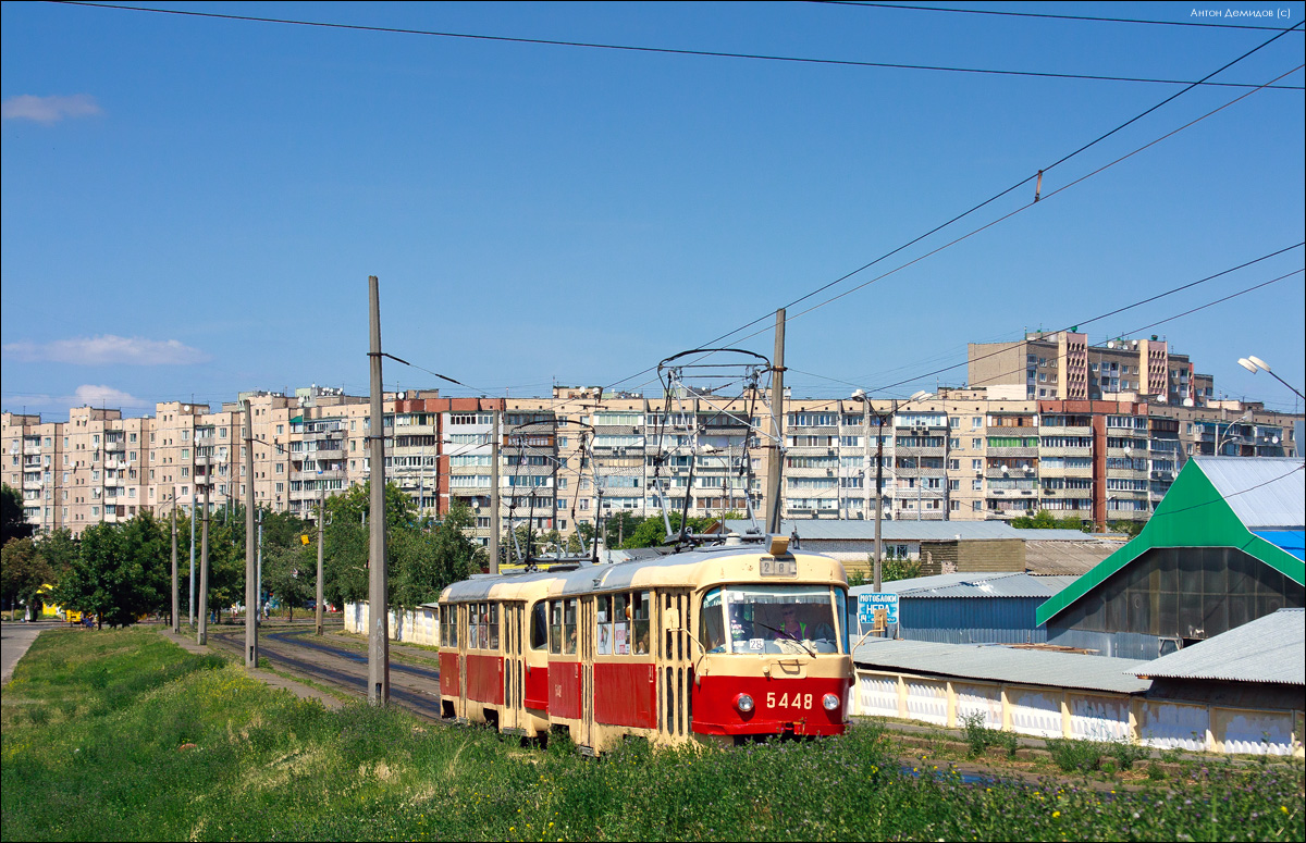 Киев, Tatra T3SU № 5448
