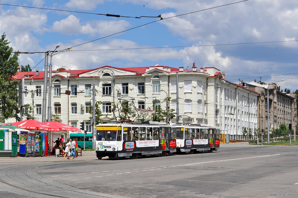 Запорожье, Tatra T6B5SU № 430