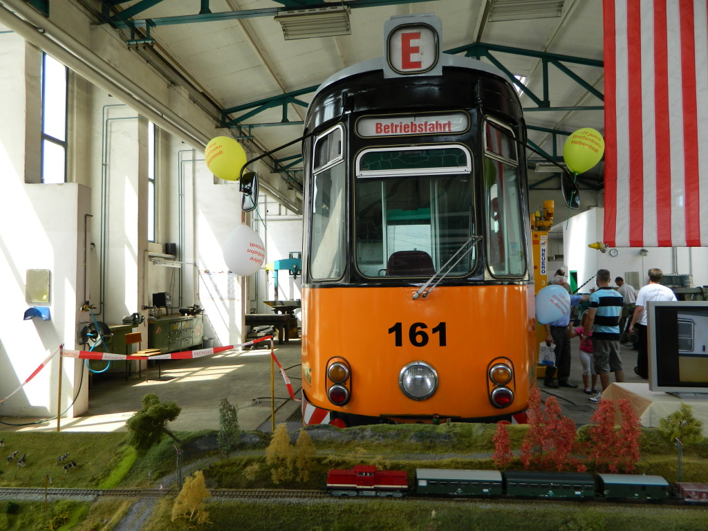 Хальберштадт, Esslingen GT4 № 161; Хальберштадт — Модели; Моделизм; Хальберштадт — Юбилей: 125 лет Хальберштадтскому трамваю (30.06.2012)