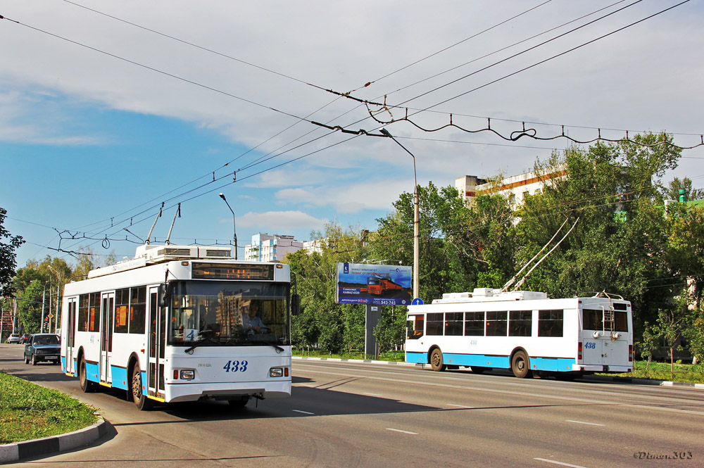 Белгород, Тролза-5275.07 «Оптима» № 433; Белгород, Тролза-5275.07 «Оптима» № 438