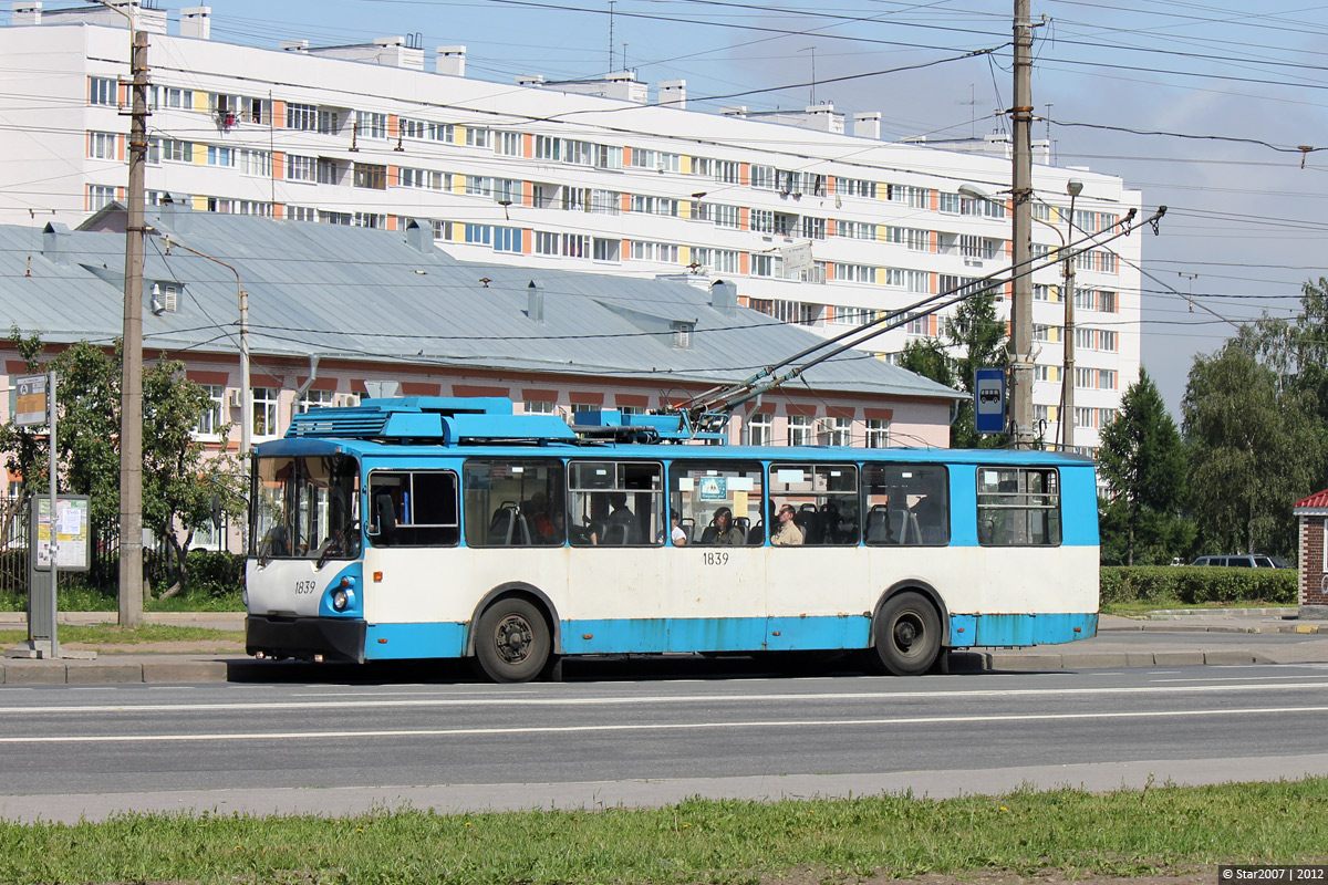 Санкт-Петербург, ВЗТМ-5284 № 1839