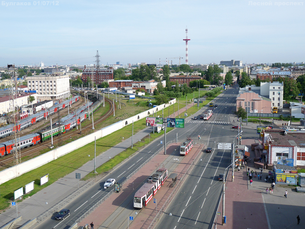 Санкт-Петербург — Трамвайные линии и инфраструктура