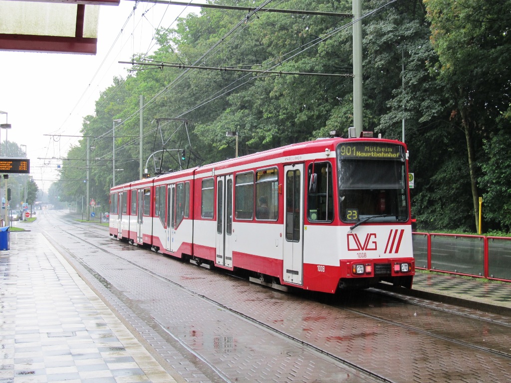 Дуйсбург, Duewag GT10NC-DU № 1008 Дуйсбург, Duewag GT10NC-DU № 1008