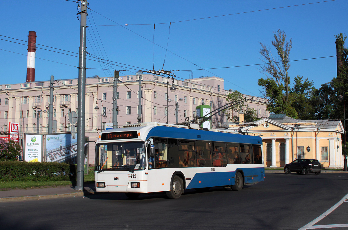 Санкт-Петербург, БКМ 321 № 3411