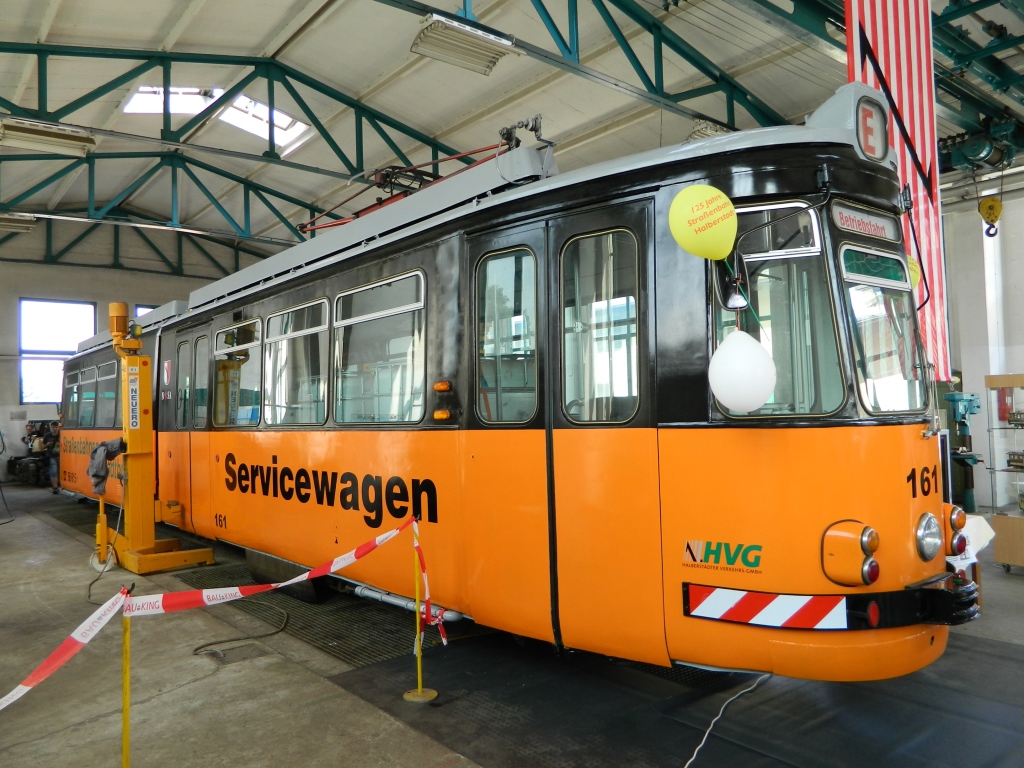 Хальберштадт, Esslingen GT4 № 161; Хальберштадт — Юбилей: 125 лет Хальберштадтскому трамваю (30.06.2012)