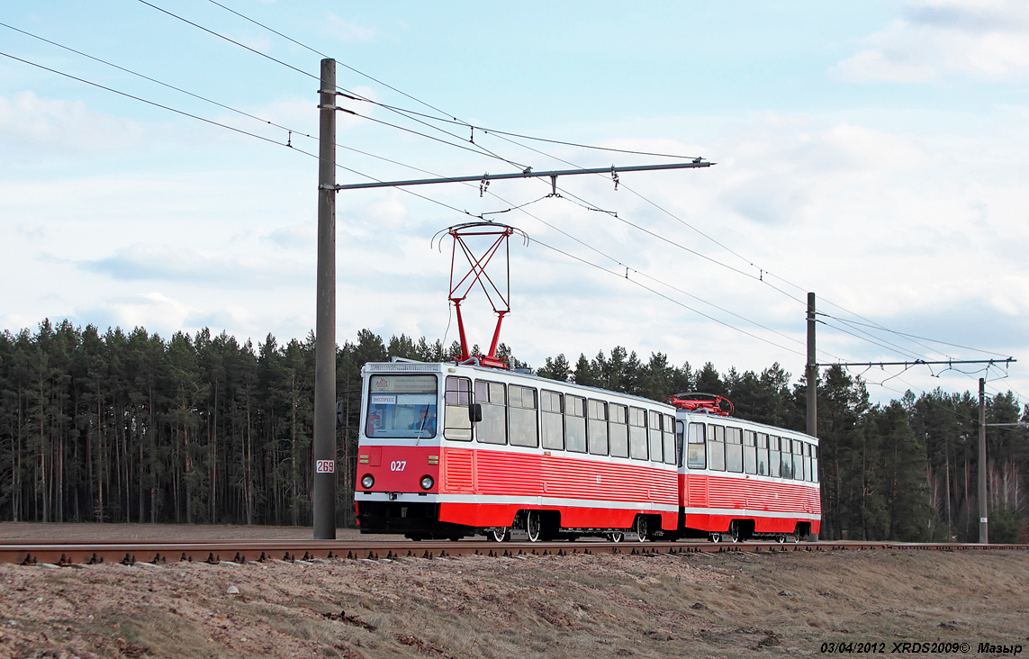 Мозырь, 71-605 (КТМ-5М3) № 027