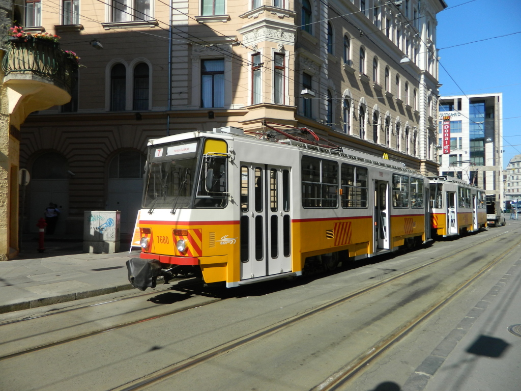 Будапешт, Tatra T5C5 № 7680