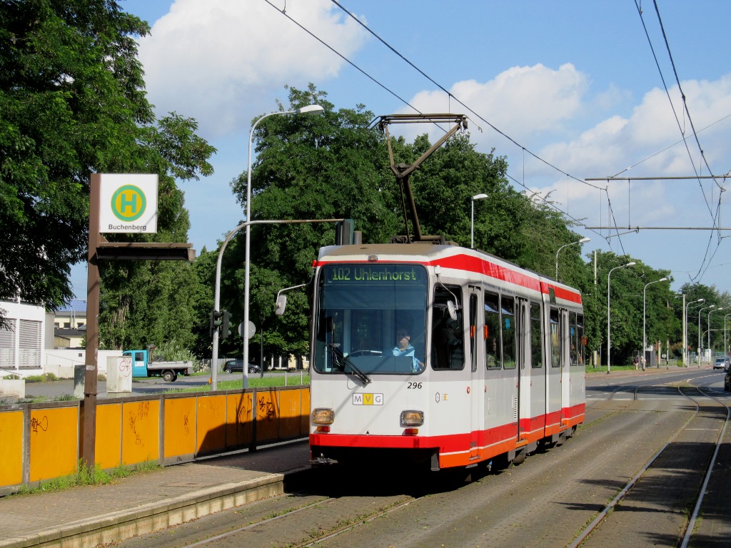 Эссен – Мюльхайм-ан-дер-Рур, Duewag M6S № 296 Эссен – Мюльхайм-ан-дер-Рур, Duewag M6S № 296