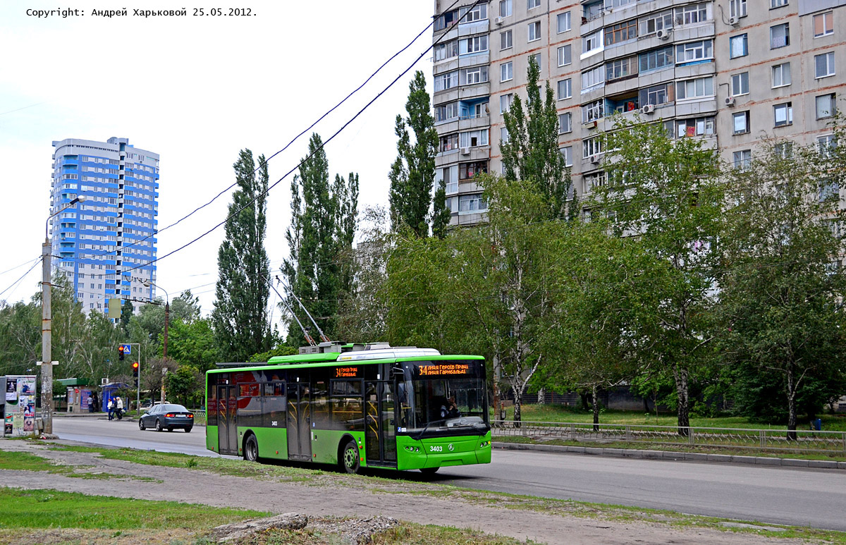 Харков, ЛАЗ E183A1 № 3403