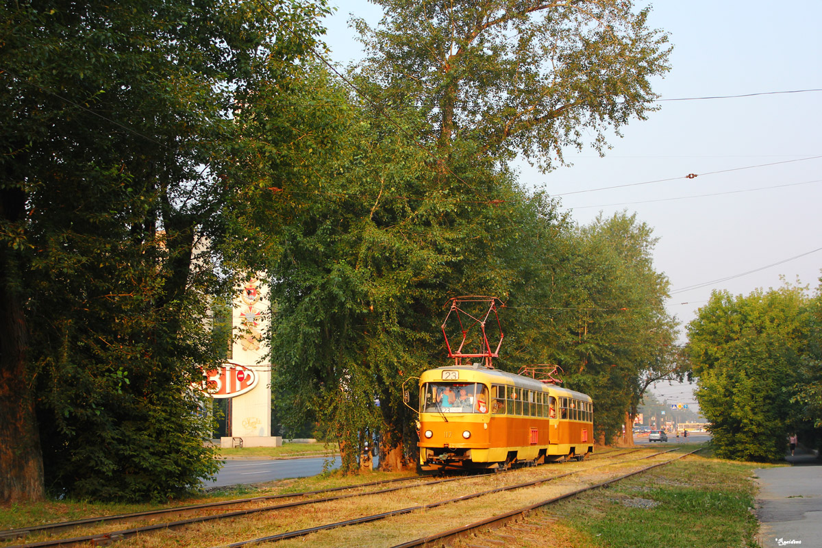 Екатеринбург, Tatra T3SU (двухдверная) № 117