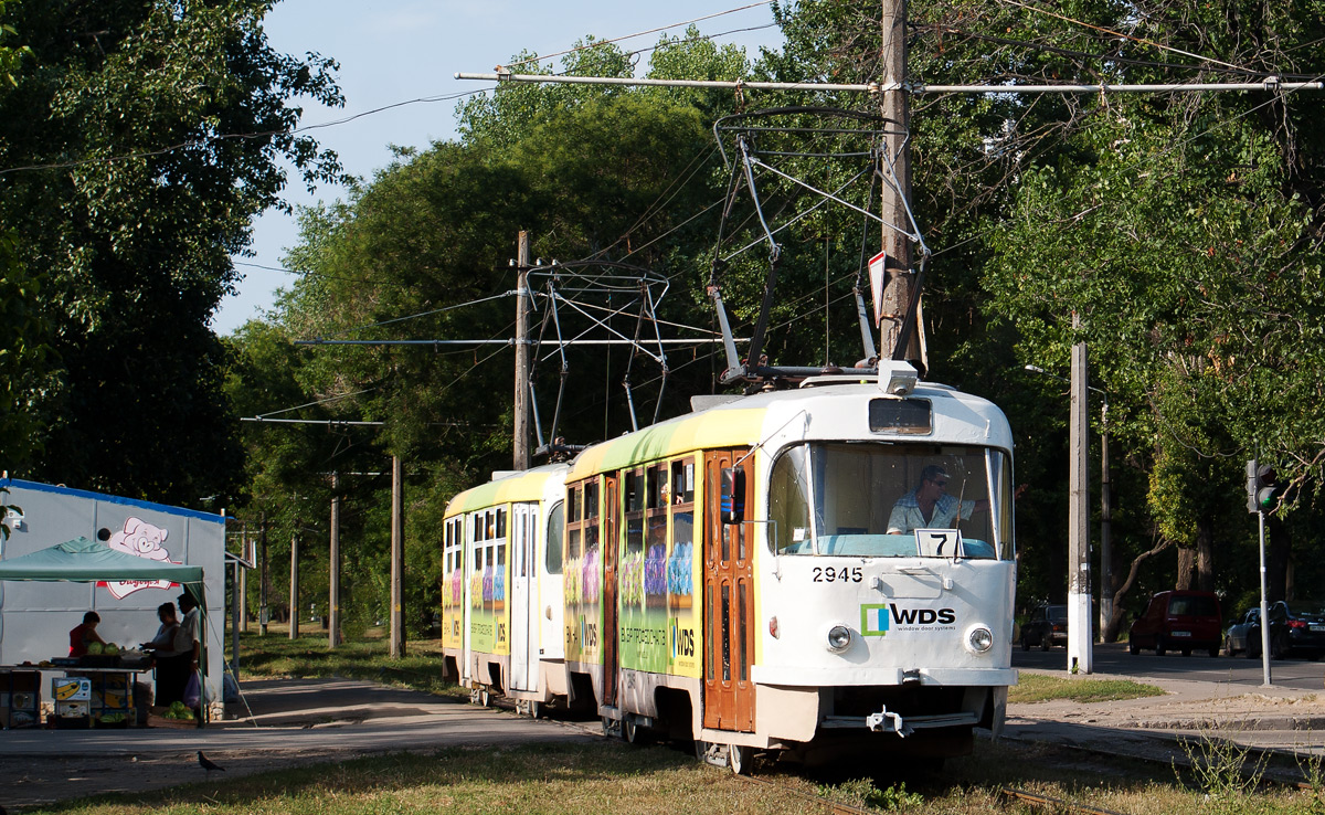 Одесса, Tatra T3SU № 2945 Одесса, Tatra T3SU № 2945