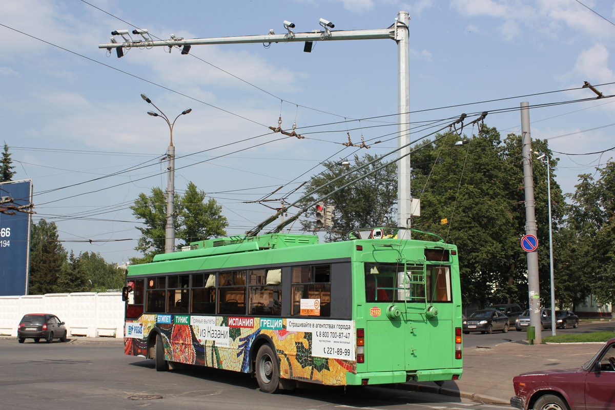 Казань, Тролза-5275.05 «Оптима» № 2102