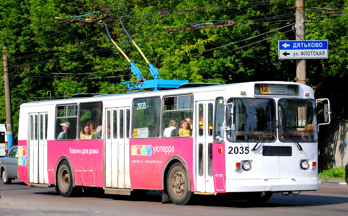 Бранск, ЗиУ-682Г-016 (012) № 2035