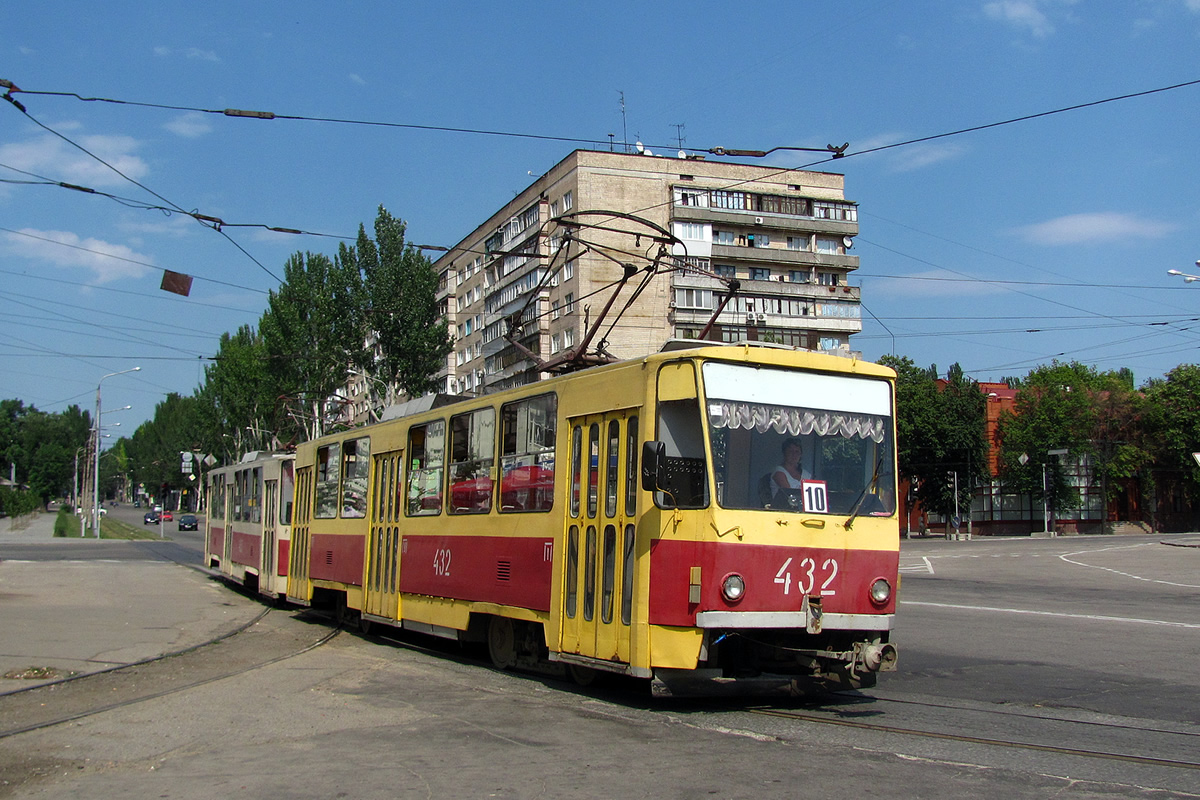Запорожье, Tatra T6B5SU № 432