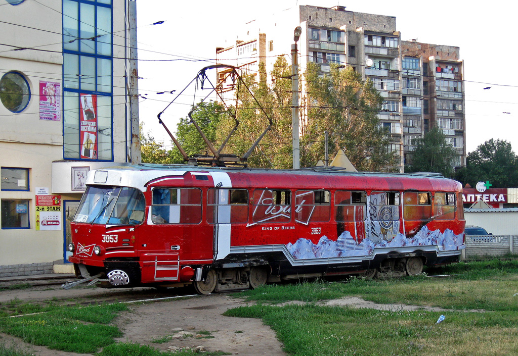 Харьков, Tatra T3SU № 3053