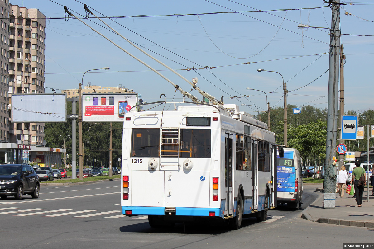 Санкт-Петербург, Тролза-5275.03 «Оптима» № 1215