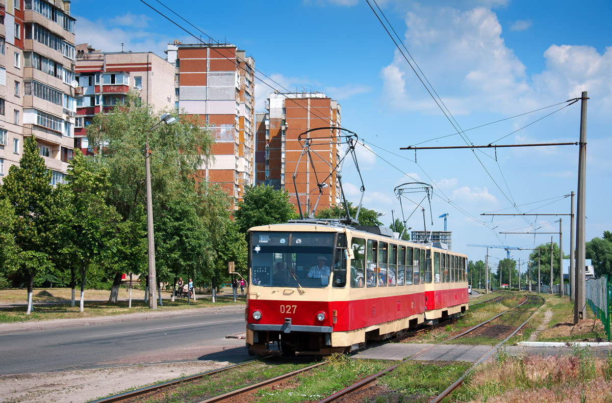 Киев, Tatra T6B5SU № 027