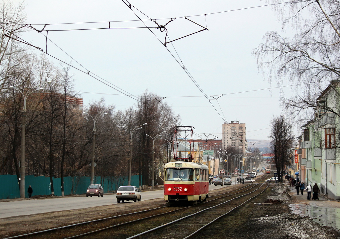 Ижевск, Tatra T3SU (двухдверная) № 2252