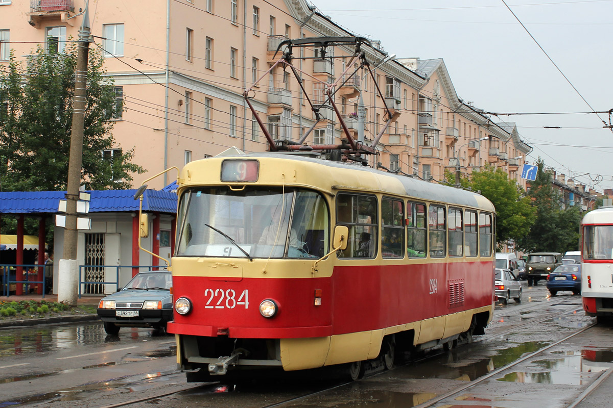 Ижевск, Tatra T3SU (двухдверная) № 2284