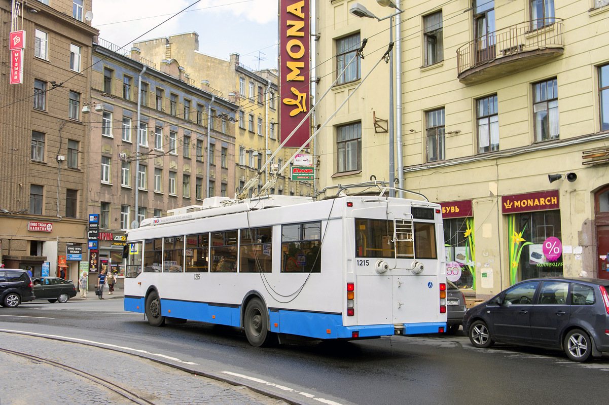 Санкт-Петербург, Тролза-5275.03 «Оптима» № 1215