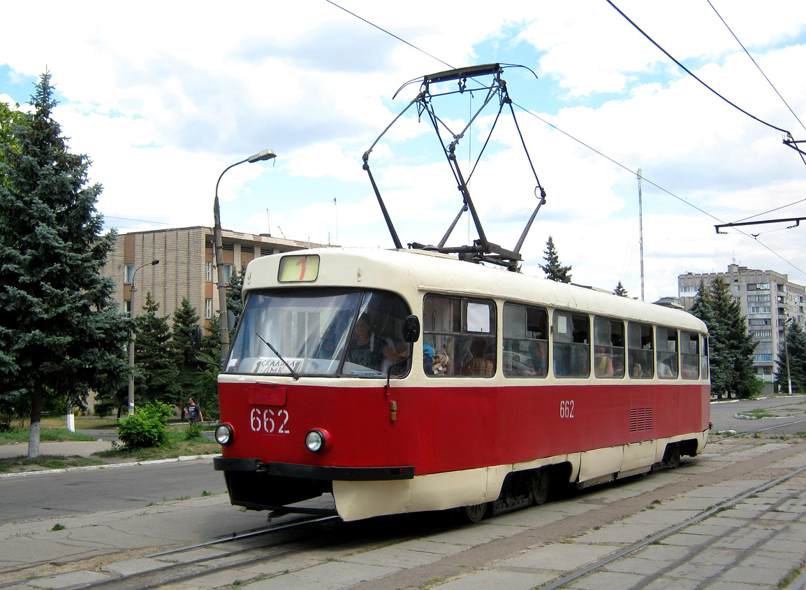 Каменское, Tatra T3SU № 662