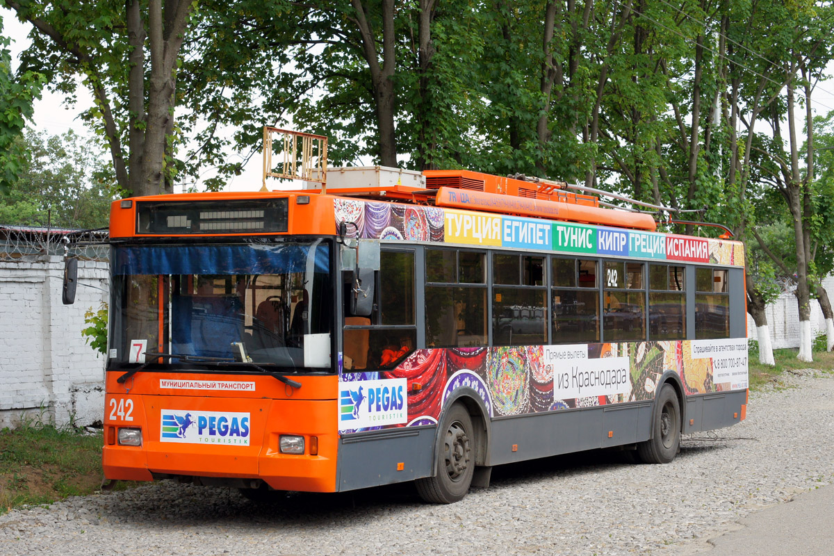 Краснодар, Тролза-5275.05 «Оптима» № 242 Краснодар, Тролза-5275.05 «Оптима» № 242