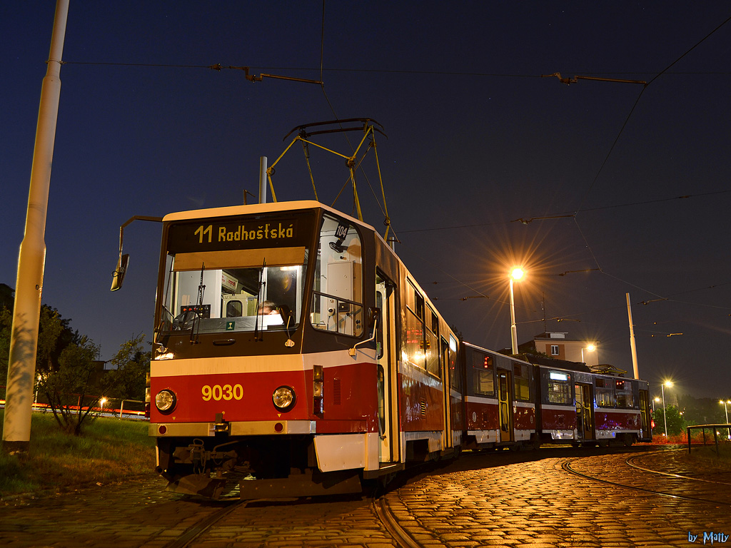 Прага, Tatra KT8D5 № 9030