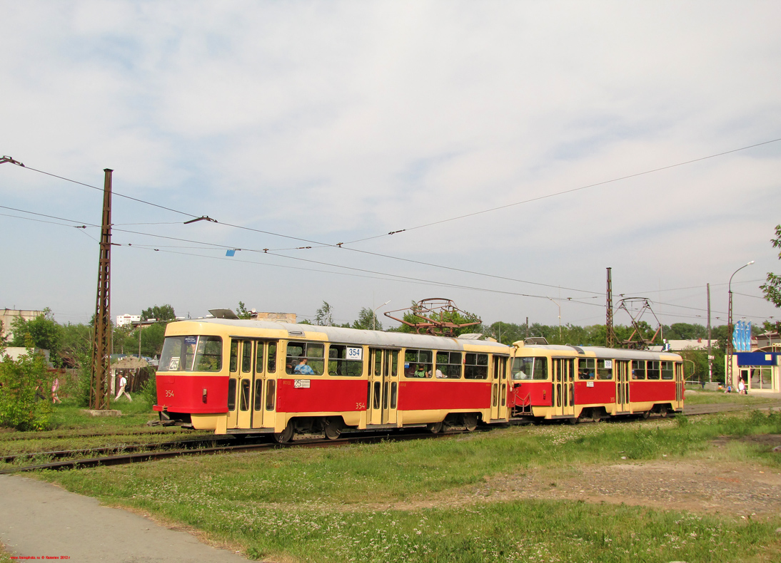 Екатеринбург, Tatra T3SU № 354