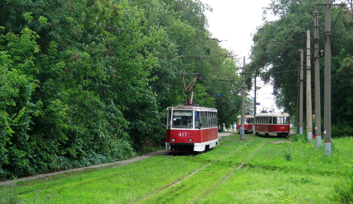 Кривой Рог, 71-605 (КТМ-5М3) № 417