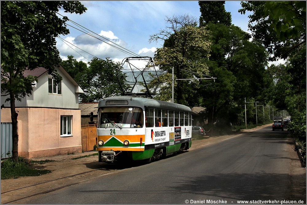 Пятигорск, Tatra T4D № 24