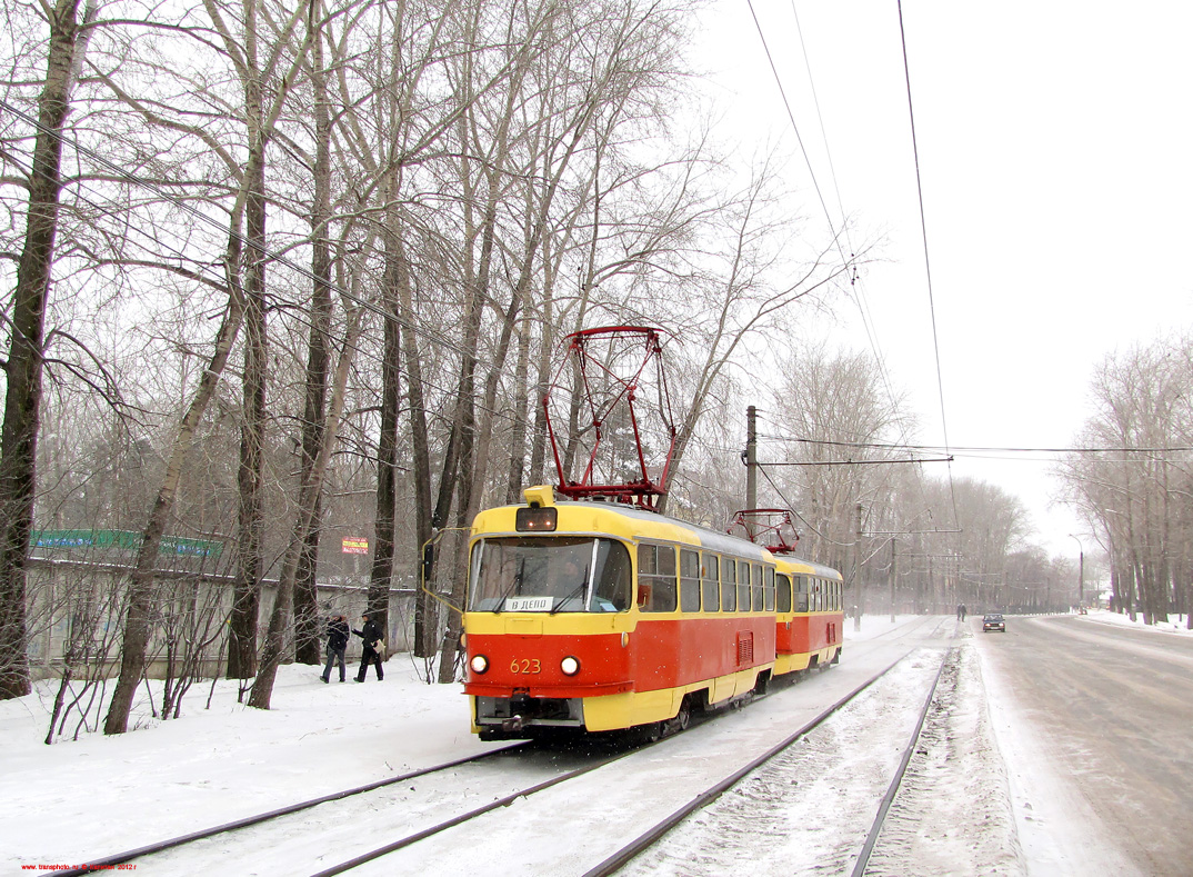 Екатеринбург, Tatra T3SU (двухдверная) № 623