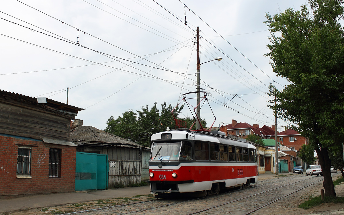Краснодар, Tatra T3SU КВР ТРЗ № 034