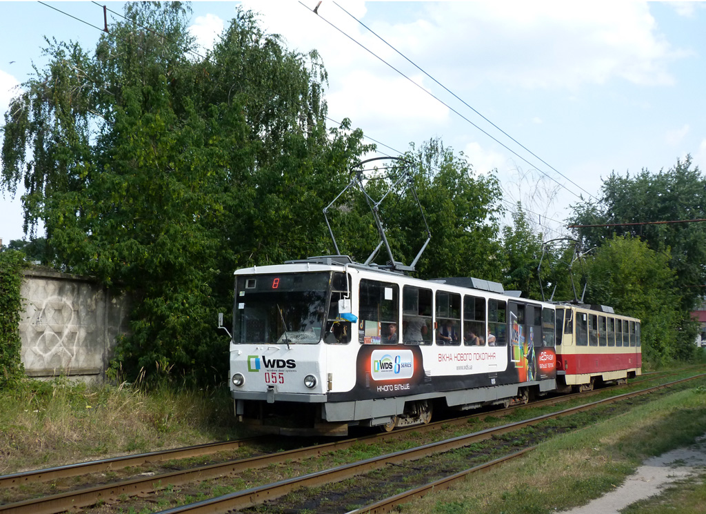 Киев, Tatra T6B5SU № 055