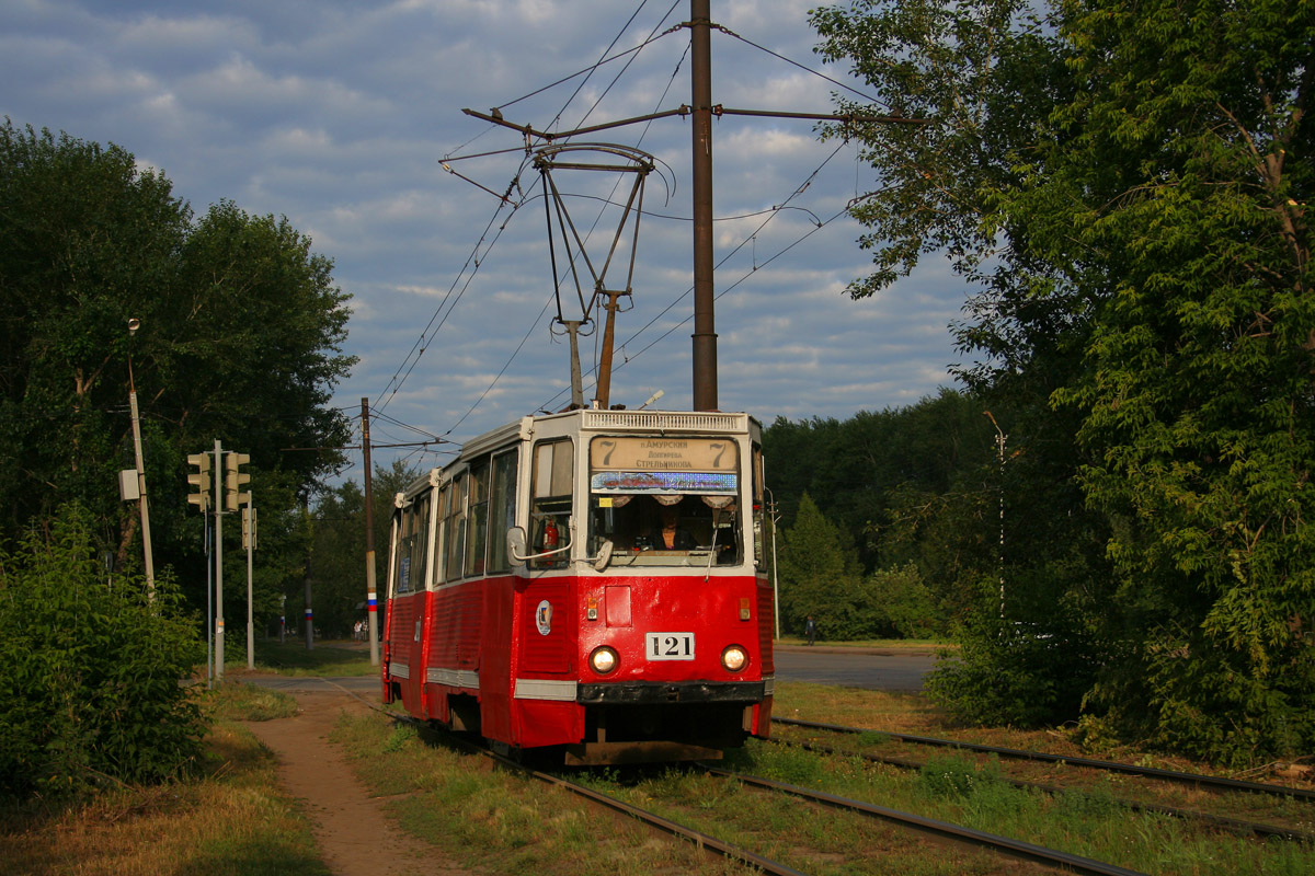 Омск, 71-605 (КТМ-5М3) № 121
