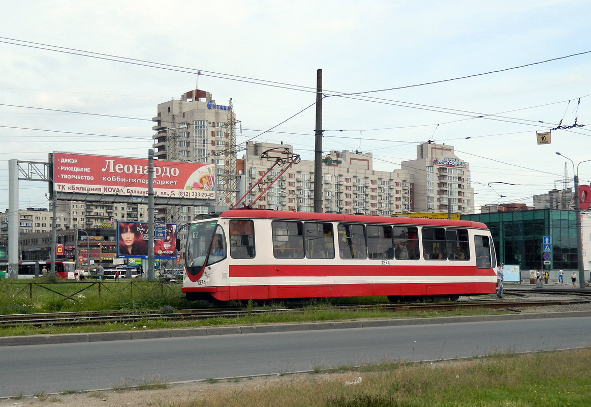 Санкт-Петербург, 71-134А (ЛМ-99АВН) № 1374