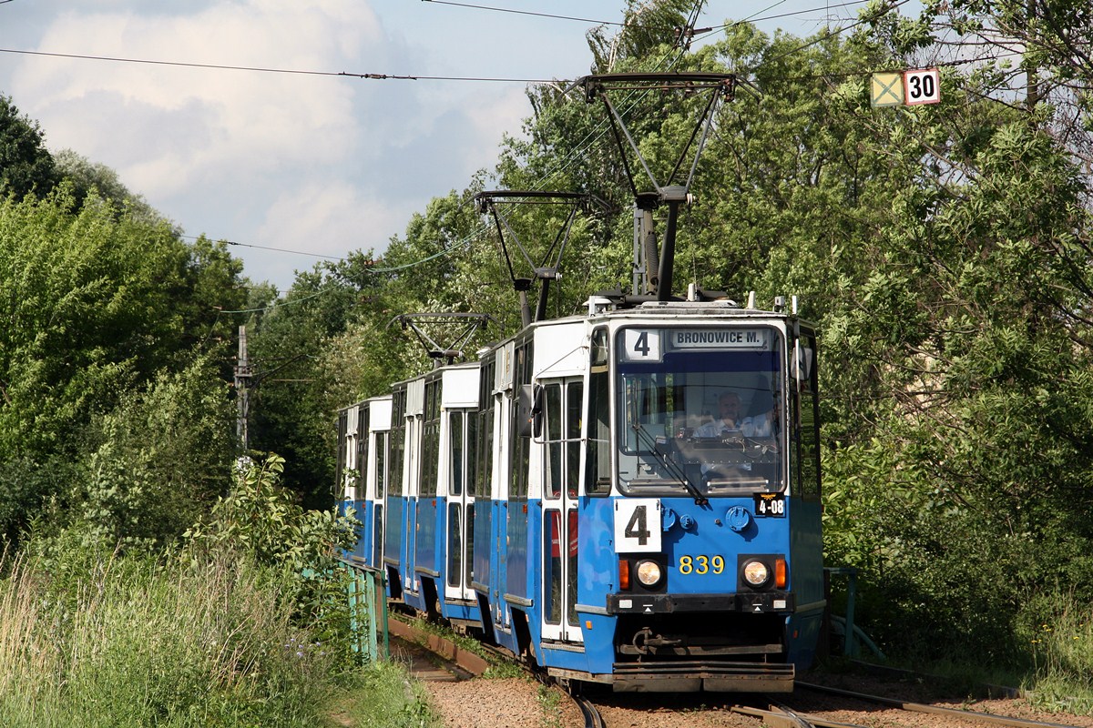 Краков, Konstal 105Na № 839