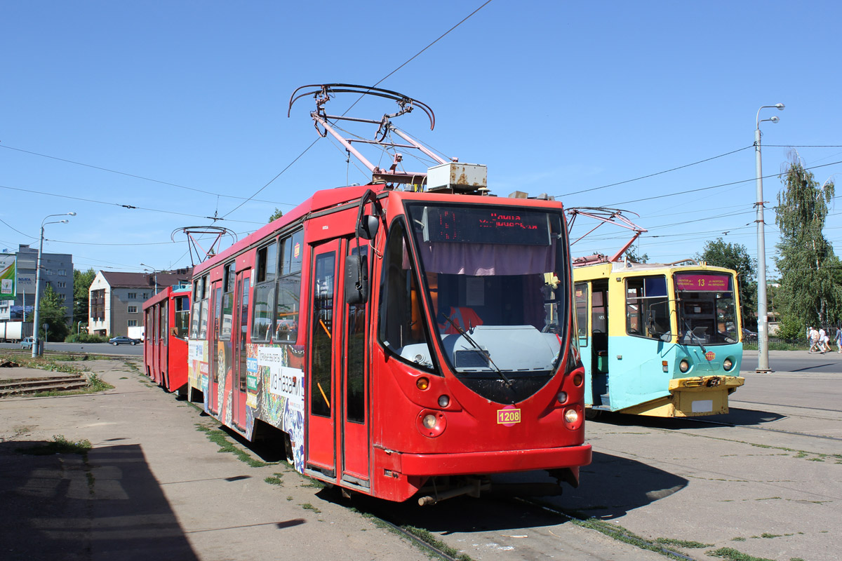 Казань, 71-134АЭ (ЛМ-99АЭ) № 1208