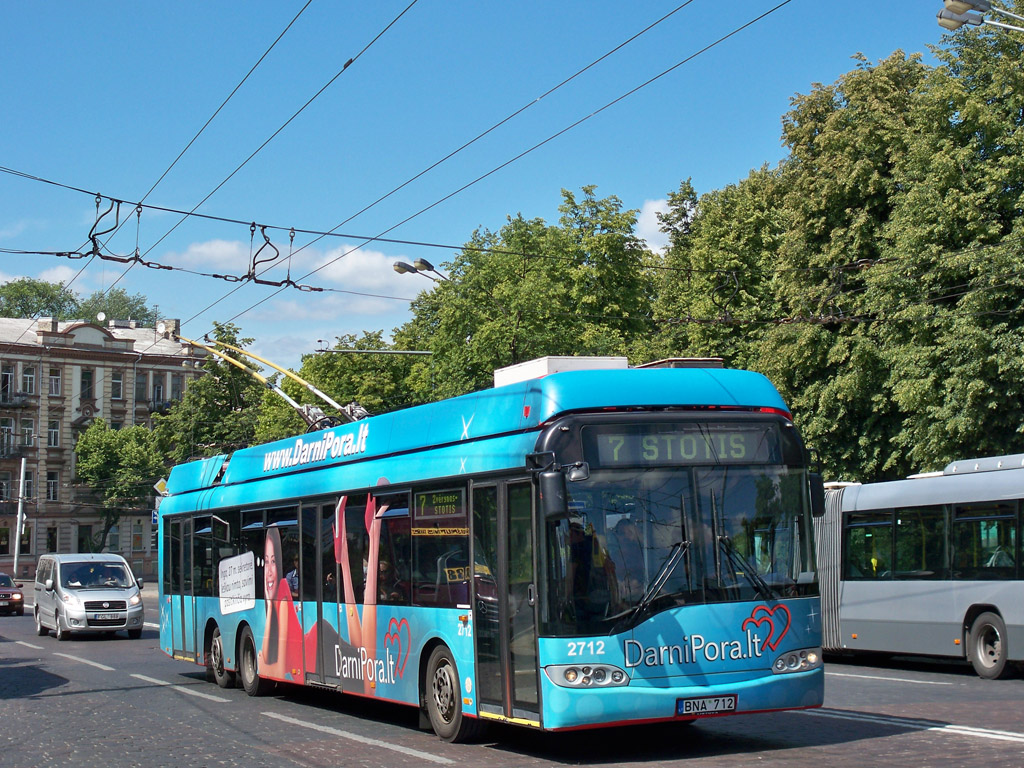 Vilnius, Solaris Trollino II 15 AC № 2712