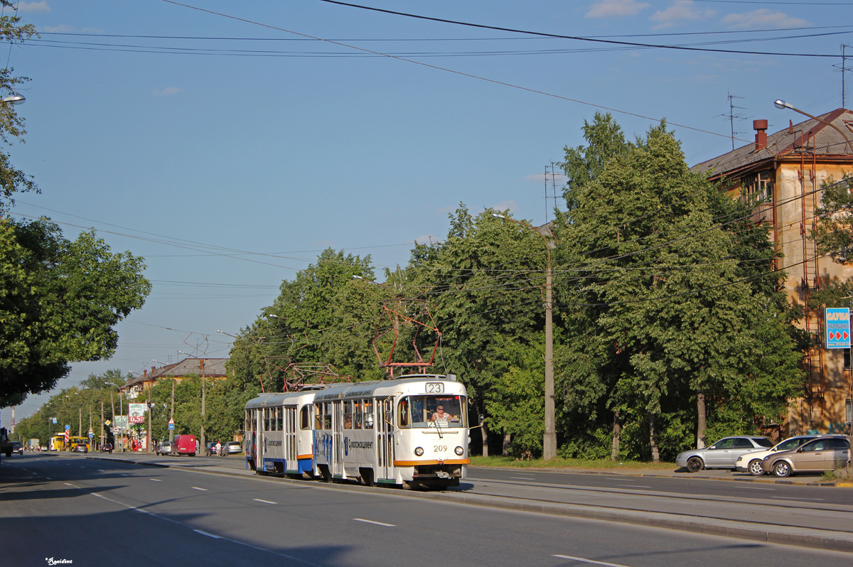 Екатеринбург, Tatra T3SU № 209
